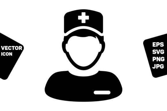 A Designer's Take on the Clinician Icon Avatar for Embroidery