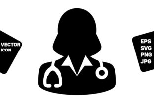 A Medical Icon Perfect for Embroidered Recognition