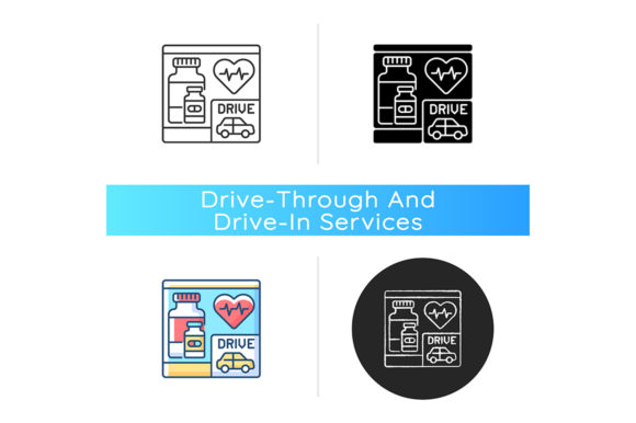 A Practical Review of the Drive Through Pharmacy Icon