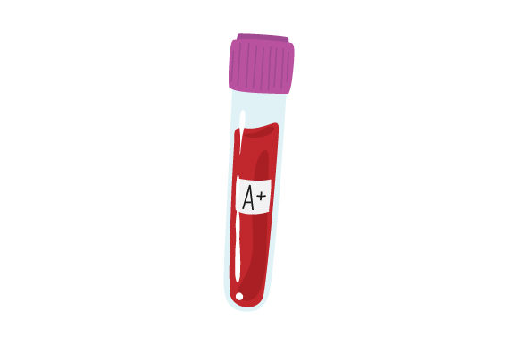 A Real Designer's Take on the Blood Sample A Embroidery Design