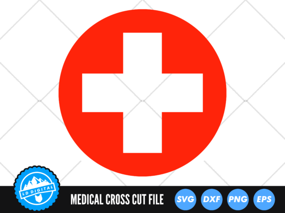 Evaluating a Round Medical Cross SVG for Embroidery Projects